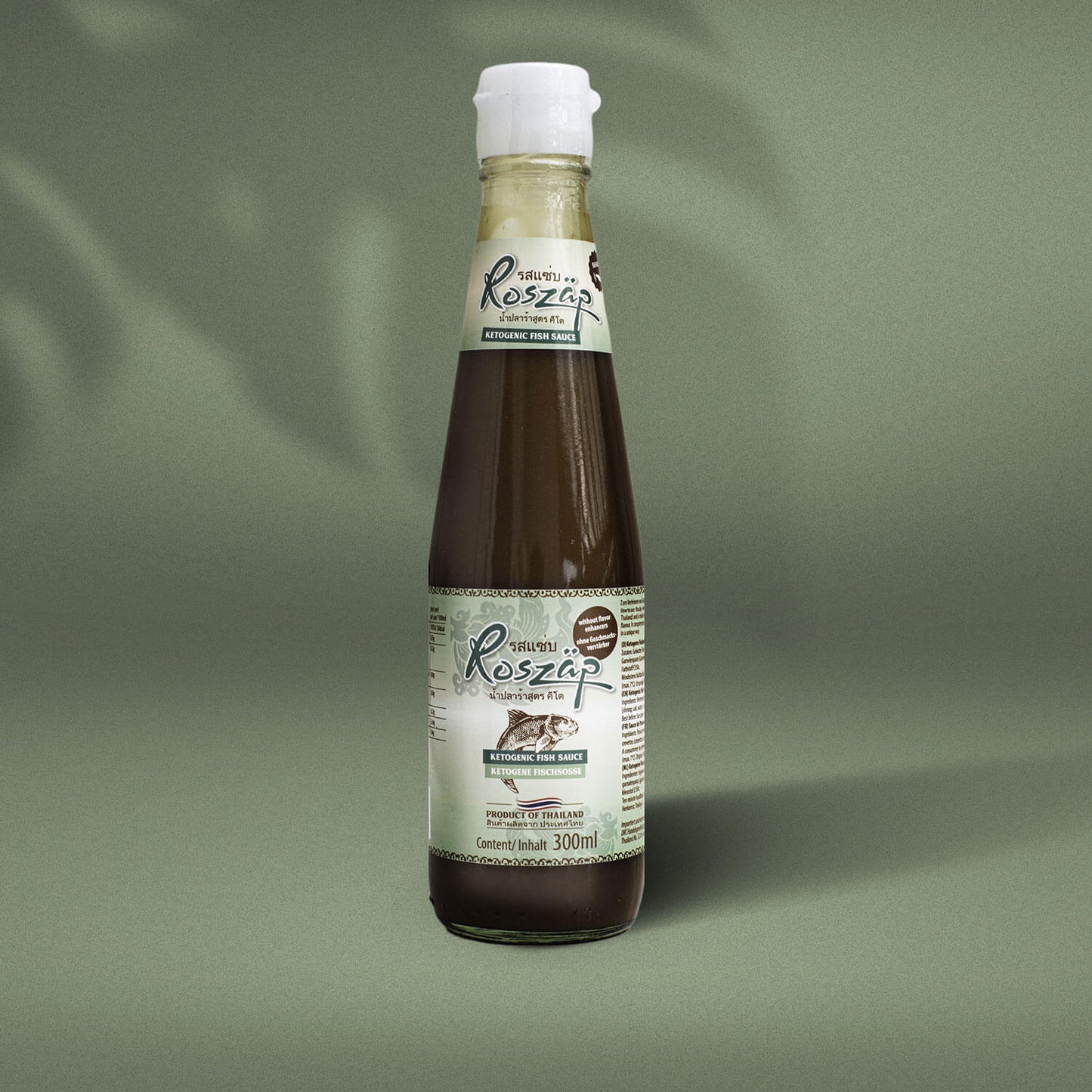 Roszäp – Fischsoße „Ketogen“ 300ml Glasflasche